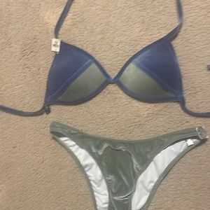 This is a velvet bikini from Victoria's Secret